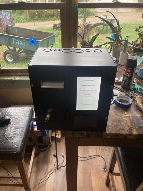 Finished ATM in the shop